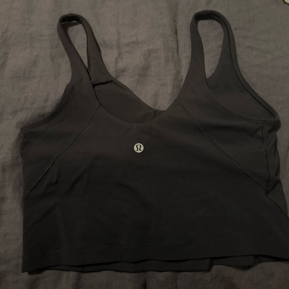 lululemon athletica Classic Black Tank Top